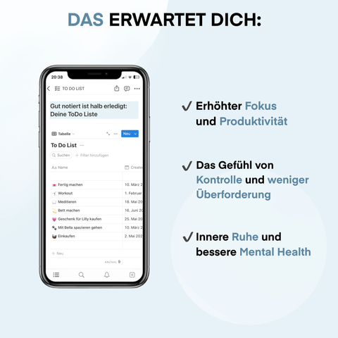 To-Do-Liste - Notion Template